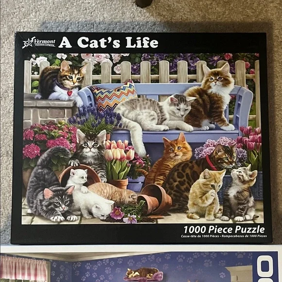 Cat Puzzle Set - Picture 2 of 2